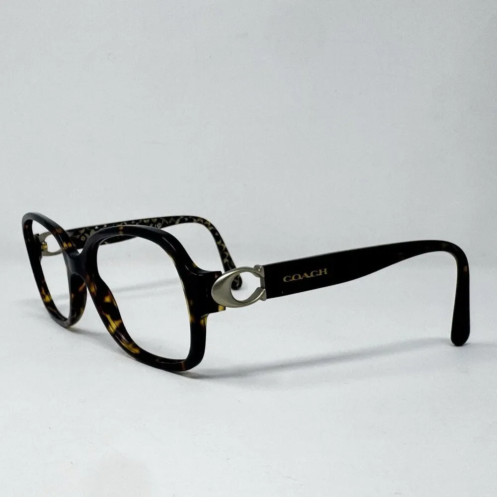 Coach HC8241 L1031 Dark Tortoise Sunglass / Eyeglass Frames 57-17-140